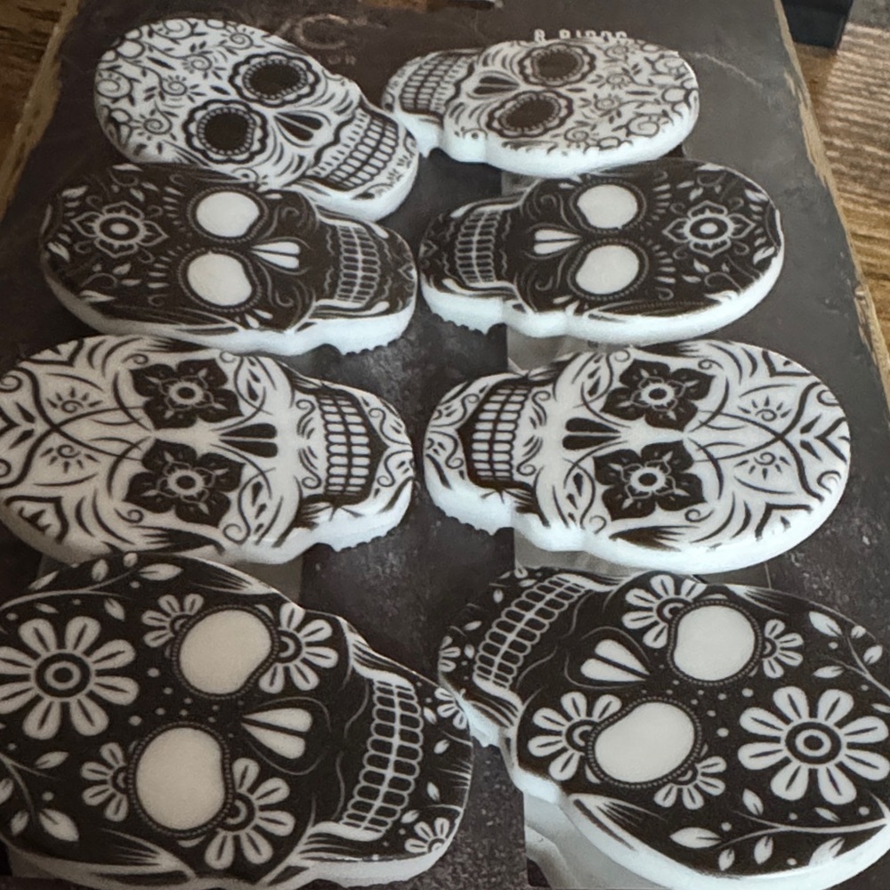 CWC Skull Bag Clips magnet Set - Picture 2 of 4